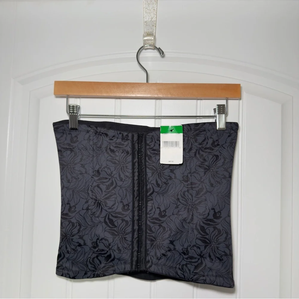 Maiden-form Large Black Tummy Solution Waist Shaper Trainer Whimsigoth
